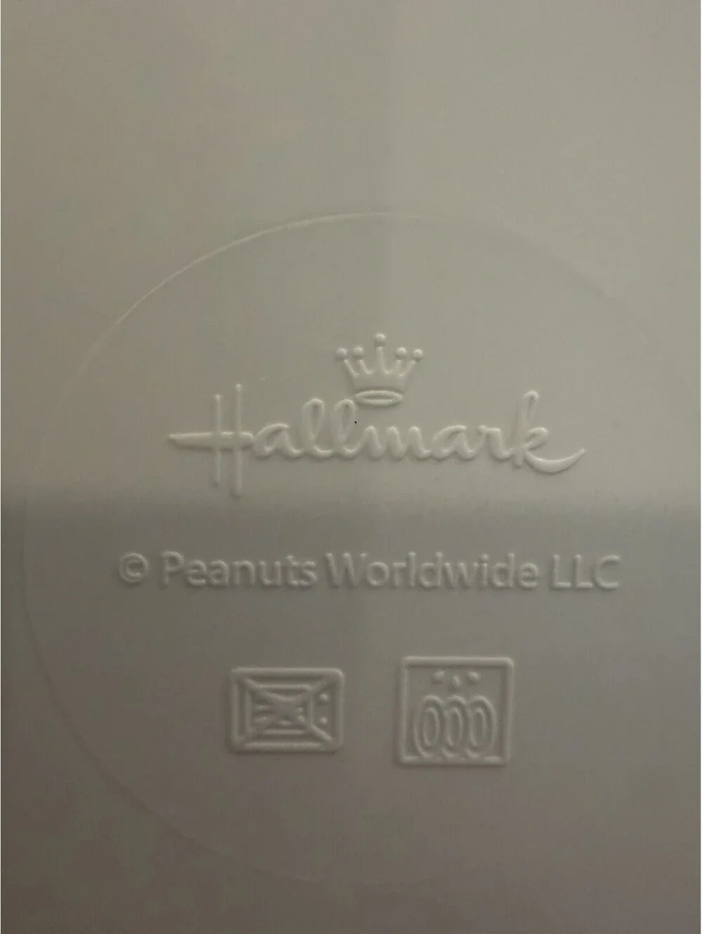 Hallmark Peanuts 75Th Anniversary Plastic Melamine Plates 7” Set Of 4